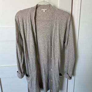 Women’s Gray Sweater Cardigan